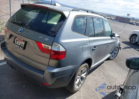 2009 BMW X3 xDrive30I from USA, damaged, VIN WBXPC93429WJ25944